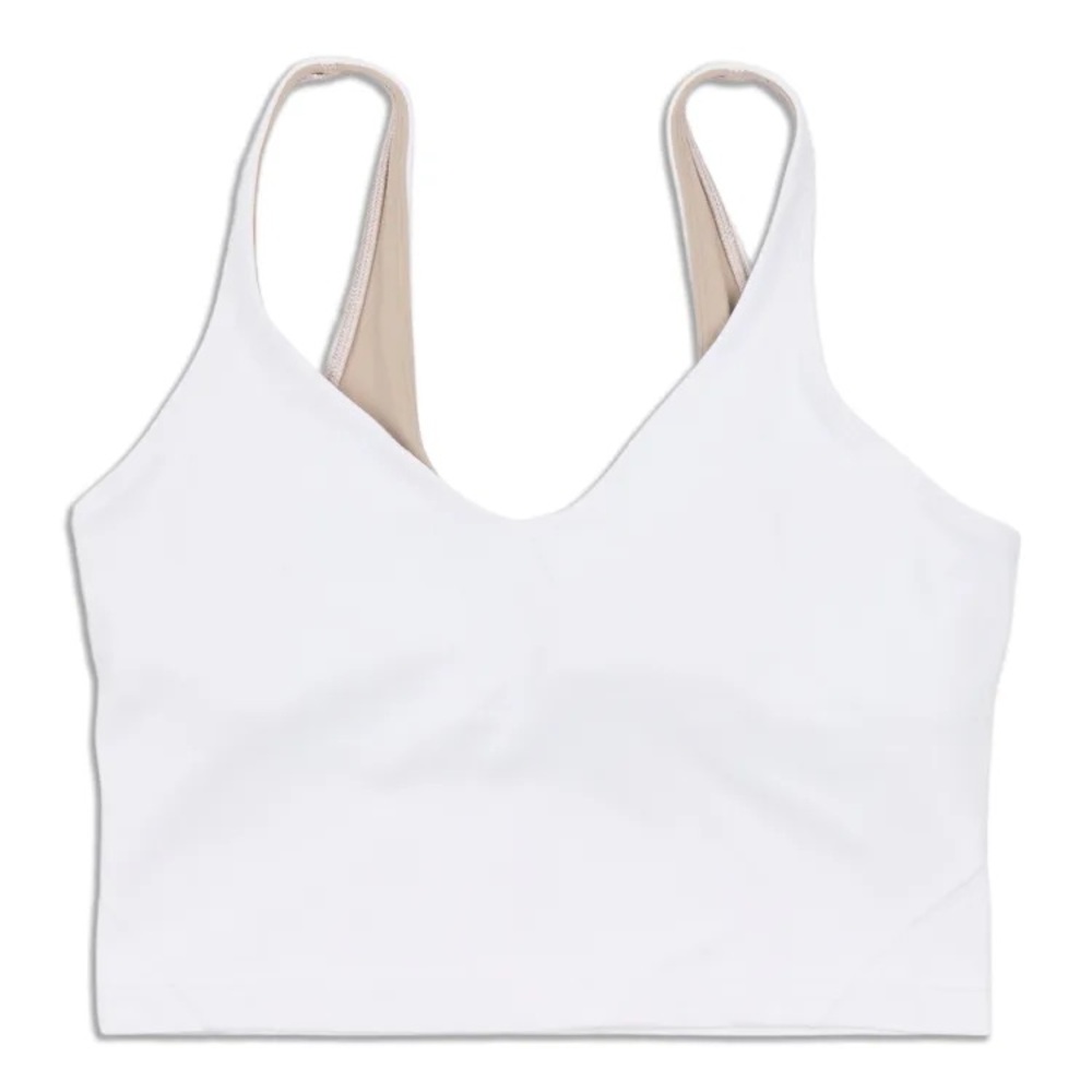 lululemon athletica White Crop Top
